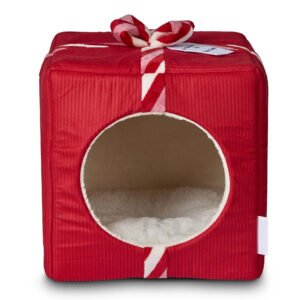 Life Small Hideaway Pet Bed, Red Present